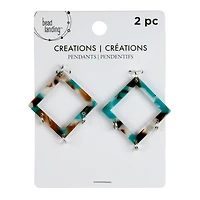 Creations Square Pendants by Bead Landing™