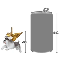 Design Toscano Honor the Pooch Mini Schnauzer Angel Ornament