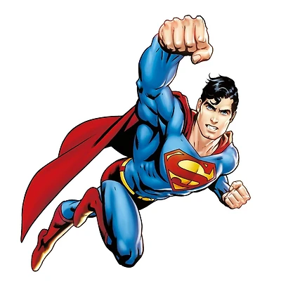 RoomMates Superman Day Of Doom Peel & Stick Giant Wall Decal