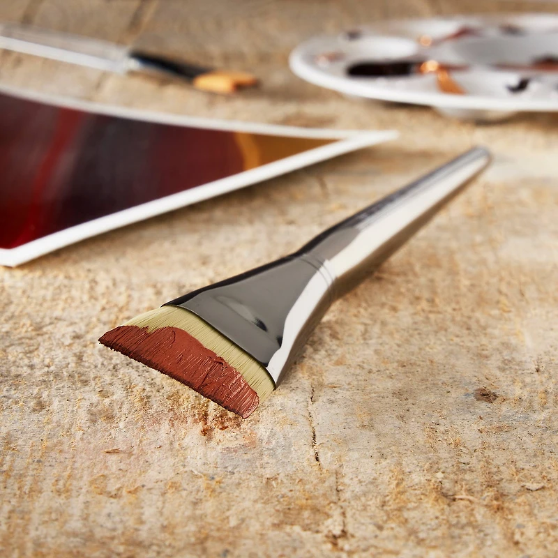 Zen™ Series 93 Short Handle Angle Shader Brush