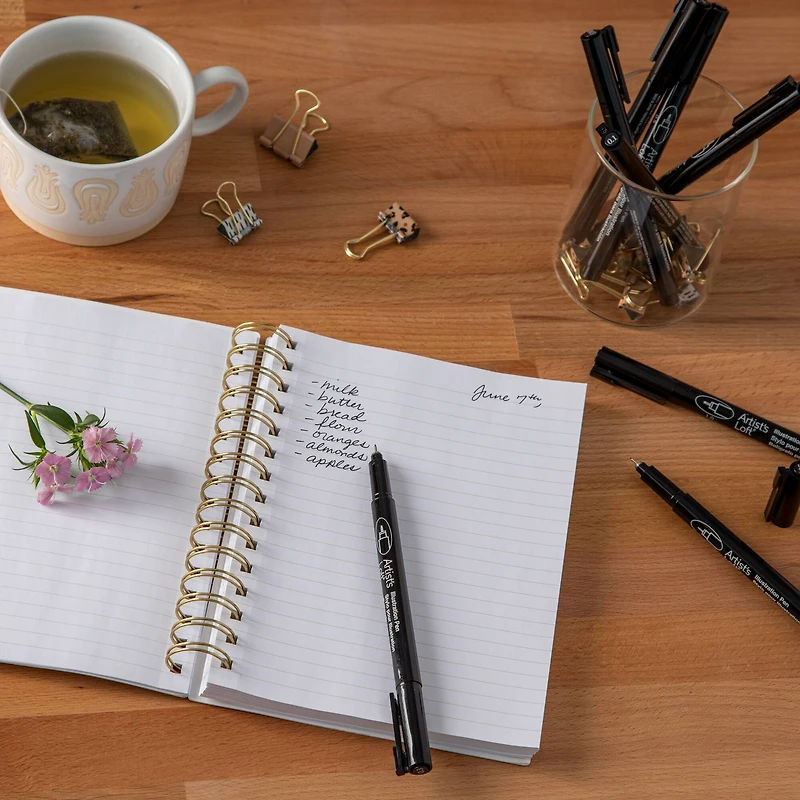 Multi Tip Black Illustration Pen Set By Artist's Loft™