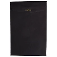 JAM Paper 6" x 9" Smooth Black Open End Catalog Envelopes, 25ct.