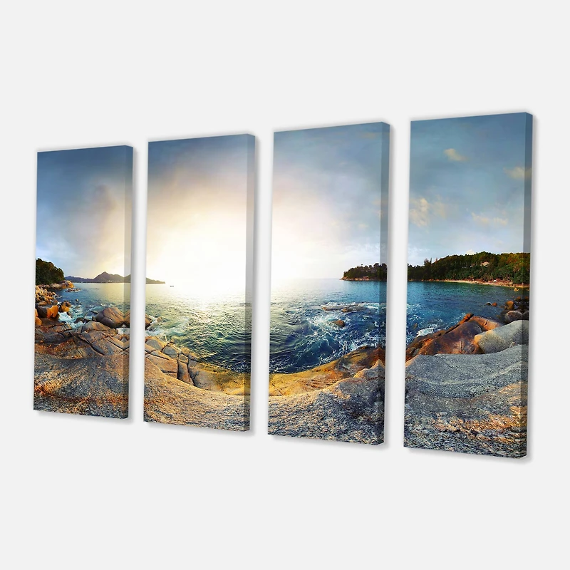 Designart - Rocky Coast in Andaman Sea