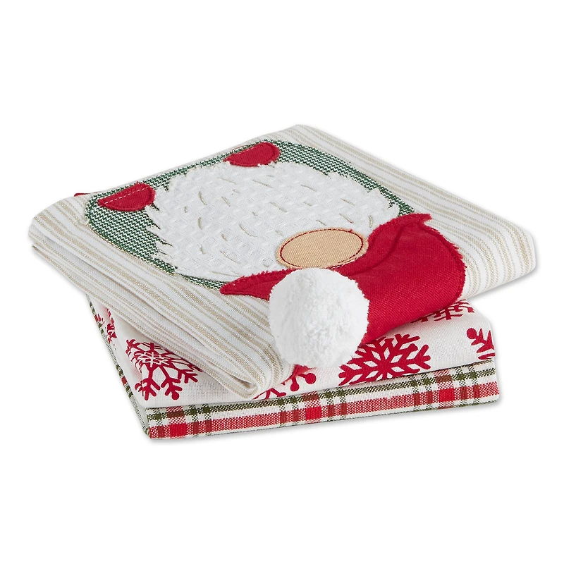 Assorted Gnome Dishtowel (Set of 3)