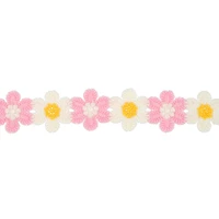 1.1" Embroidered Flower Trim by Celebrate It