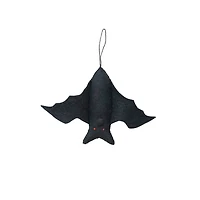 Hello Honey® Black Wool Felt Bat Ornament