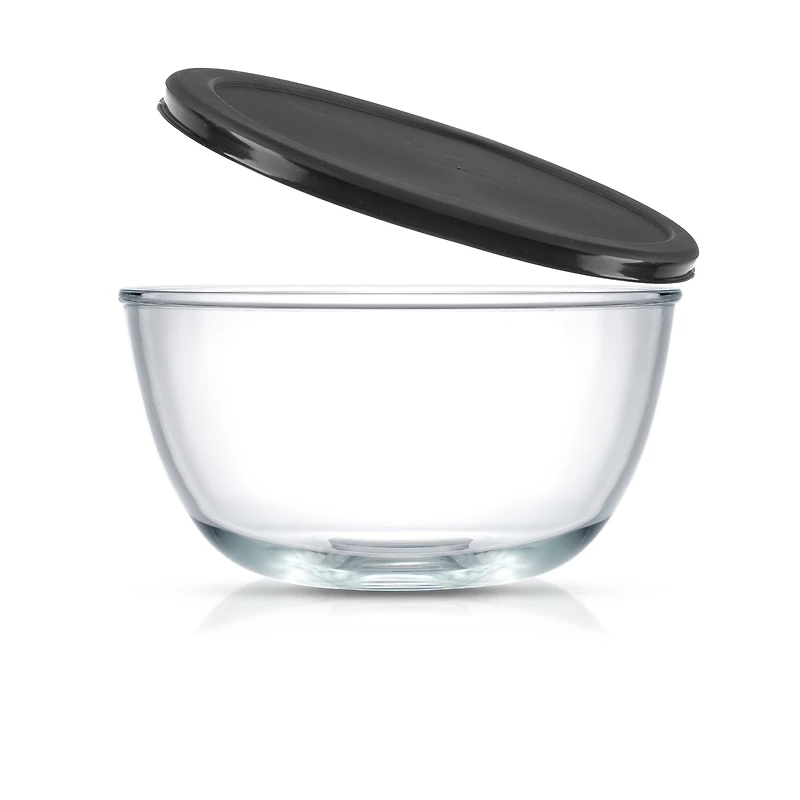 JoyJolt® Glass Mixing Bowls with Lids Set