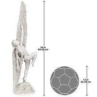 Design Toscano 39" Striving for the Heavens Angel Statue