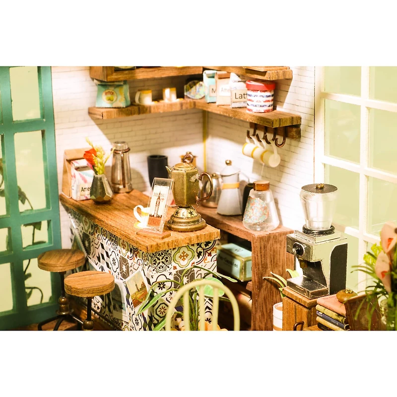 Rolife® Simon's Coffee Shop DIY Miniature House Kit