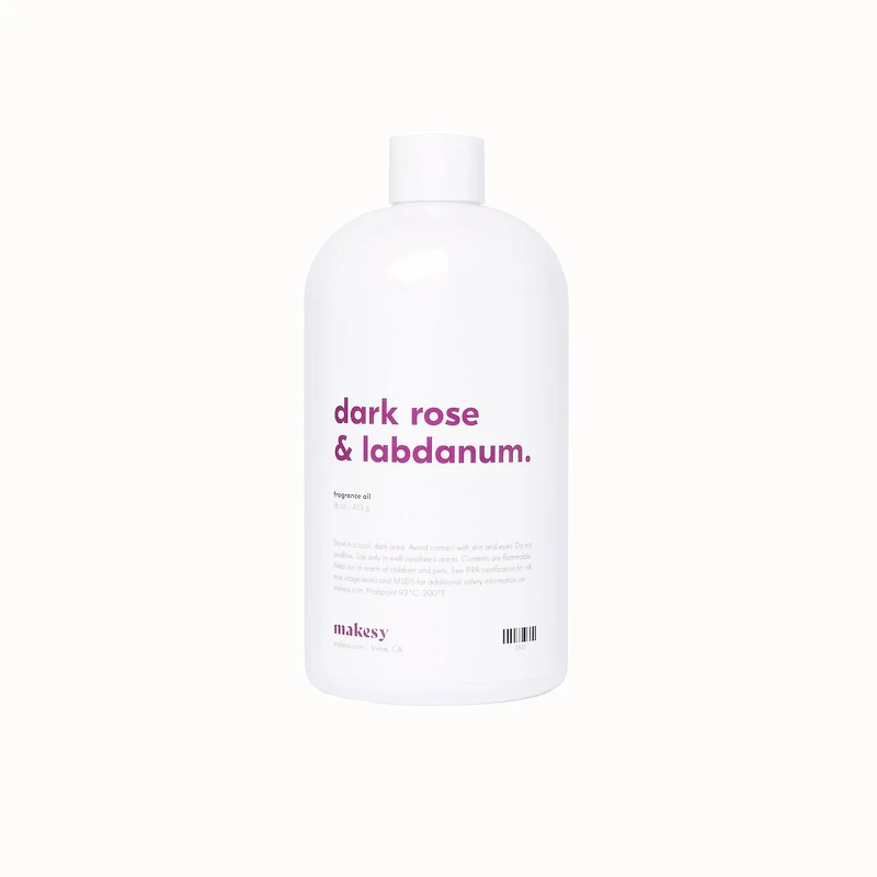 makesy Dark Rose + Labdanum Fragrance Oil