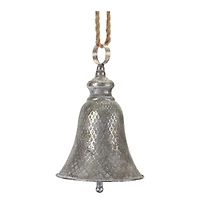 2ct. Rustic Metal Bell Ornaments