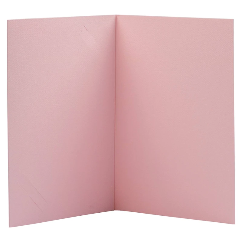 JAM Paper A7 Baby Pink Pastel Photo Notecards