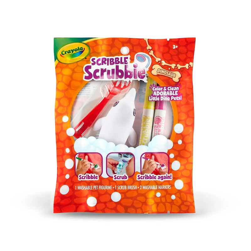 Assorted Crayola® Scribble Scrubbie Dinosaur Kit