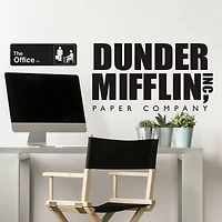 RoomMates The Office Dunder Mifflin Peel & Stick Giant Wall Decal