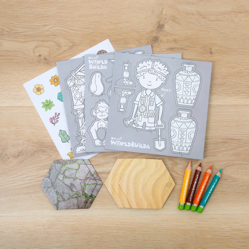 Micador jR. WorldBuilda ExpandaBits: Bluey the Paleontologist