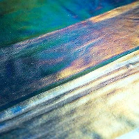 Cosplay by Yaya Han Light Blue Oil Slick 4-Way Stretch Jersey Fabric