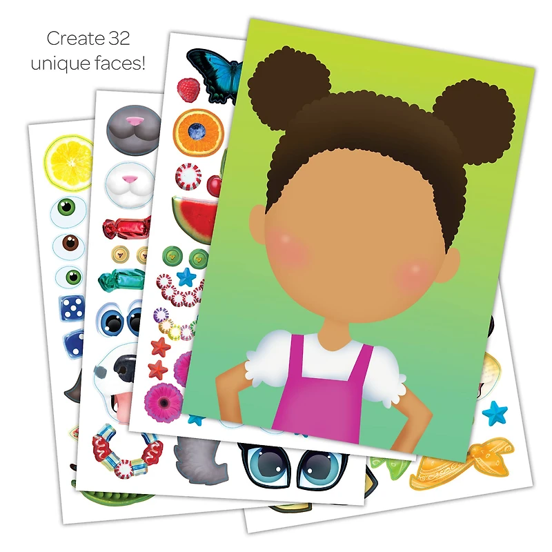 Wacky Faces Sticker Picture Book