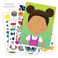 Wacky Faces Sticker Picture Book