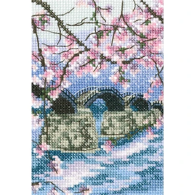 RTO Cross-stitch Kit "Kintai bridge arching over the Nishiki river"