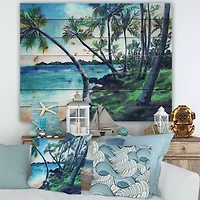 Designart - Tropical Beach In Summer Paradise