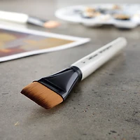 Simply Simmons Short Handle Flat Wash Brush