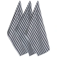 DII® Black & White Stripe Dishtowel, 3ct.