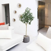 4ft. Potted Artificial Olive Tree