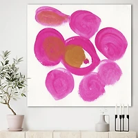 Designart - Pink Circular Composition