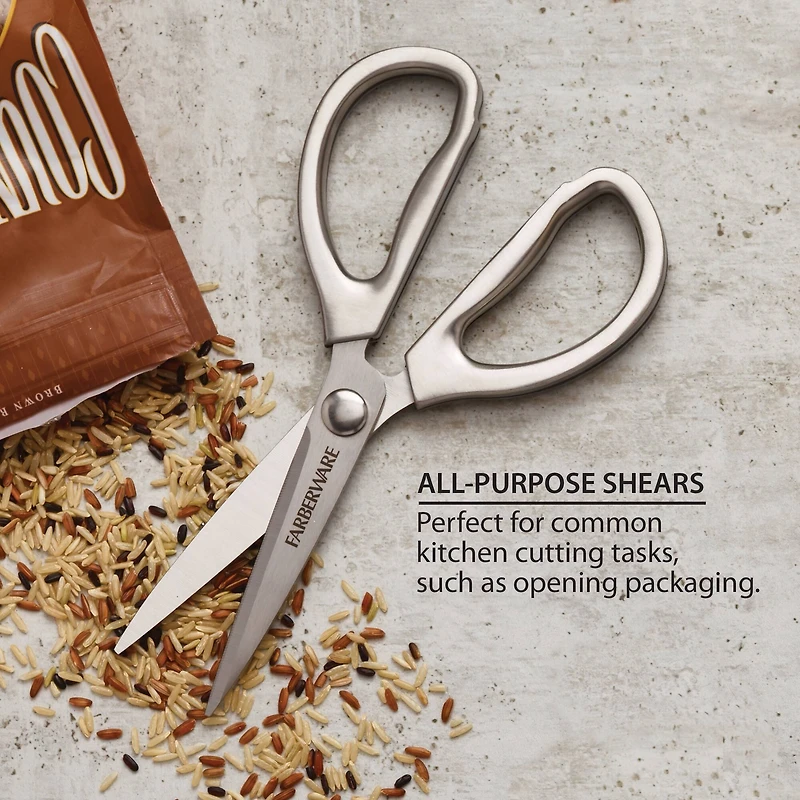 Farberware Stamped Stainless Steel All Purpose Shears
