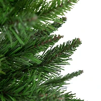 18" Unlit Mini Balsam Pine Medium Artificial Christmas Tree in Burlap Base