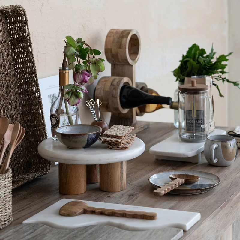 Hello Honey® 7.75" Earthen Hues Stoneware Plates, 4ct.