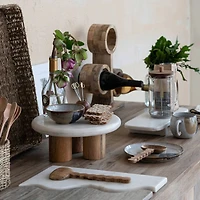 Hello Honey® 7.75" Earthen Hues Stoneware Plates, 4ct.