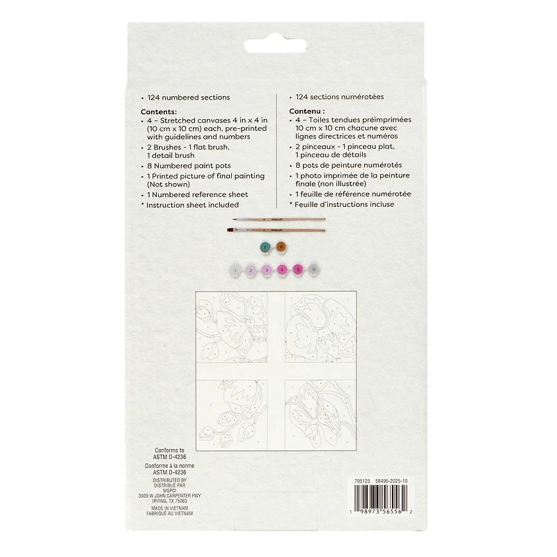 Orchids Paint-by-Number Gallery Mini Kit by Artist's Loft®