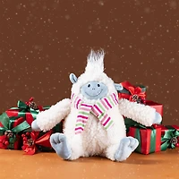 Glitzhome® 21.75"H Christmas Fabric Yeti Shelf Sitter