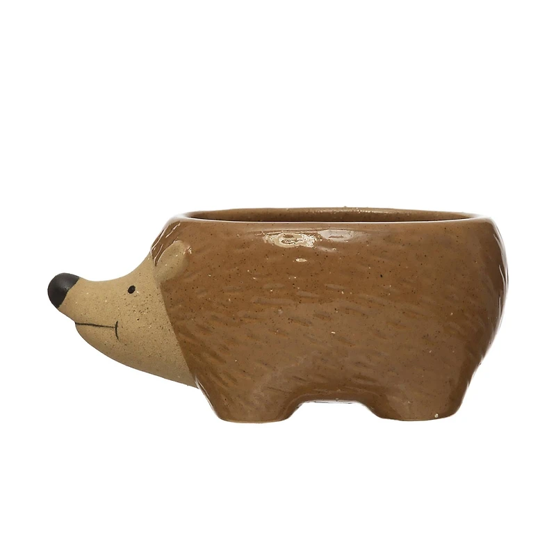 Hello Honey® 6" Stoneware Hedgehog Planter