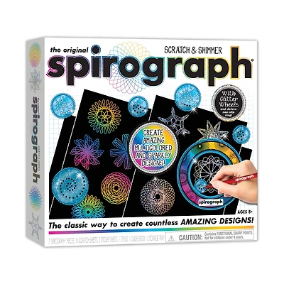 Spirograph Scratch & Shimmer