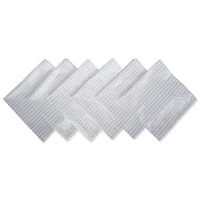 DII® Silver Stripe Napkins, 6ct.