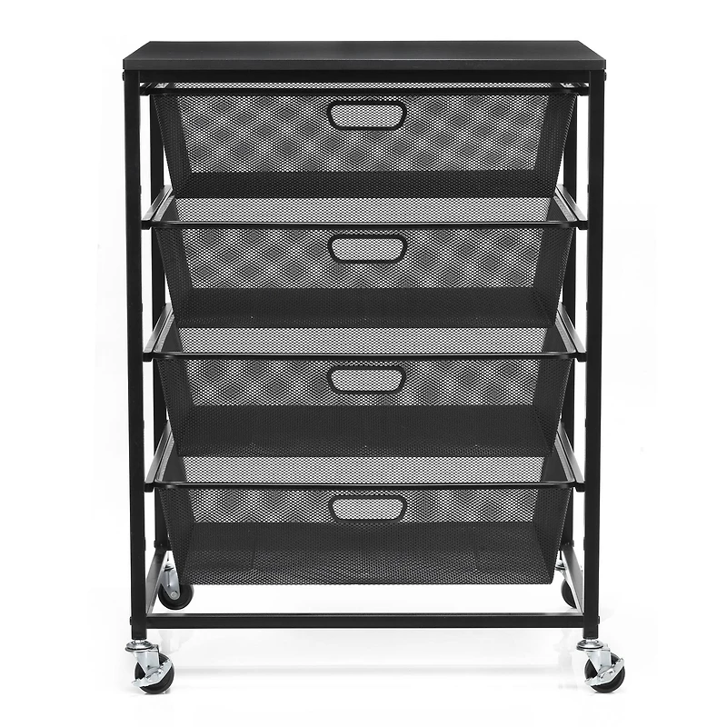Metro 4-Drawer Rolling Cart by Simply Tidy