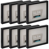 8 Pack: Black 11" x 14" Belmont Shadow Box by Studio Décor®