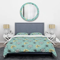 Designart 'Porch & Den Cason 1950 Mid-Century Pattern Duvet Cover Set