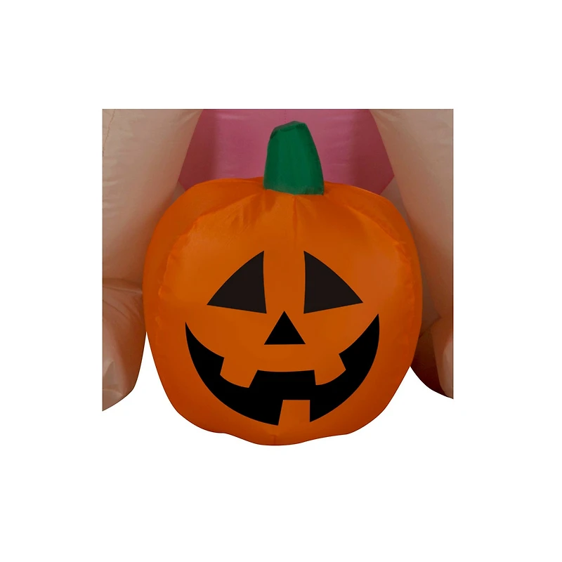 3ft. Airblown® Inflatable Halloween Skye with Pumpkin