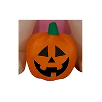 3ft. Airblown® Inflatable Halloween Skye with Pumpkin