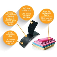 VELCRO® Brand Sleek & Thin™ Sew On Fastener Roll