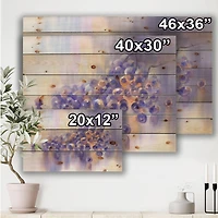 Designart - Painted Impression Of Bunch Of Purple Grapes