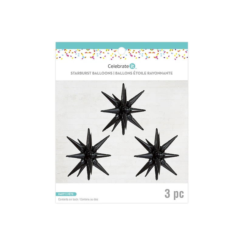 26" Starburst Foil Balloons