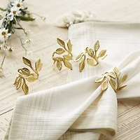 DII® Gold Vine Napkin Rings, 6ct.