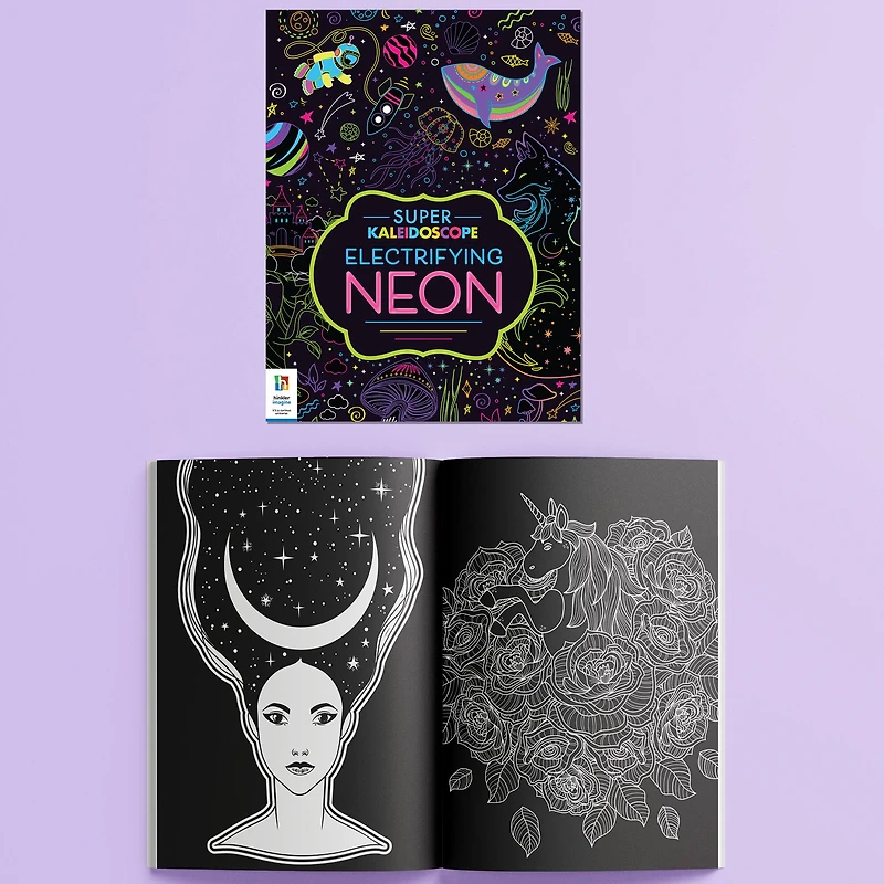 Hinkler Super Kaleidoscope Electrifying Neon Activity Kit