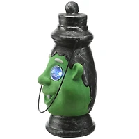 12" LED Green Ghoul Lantern