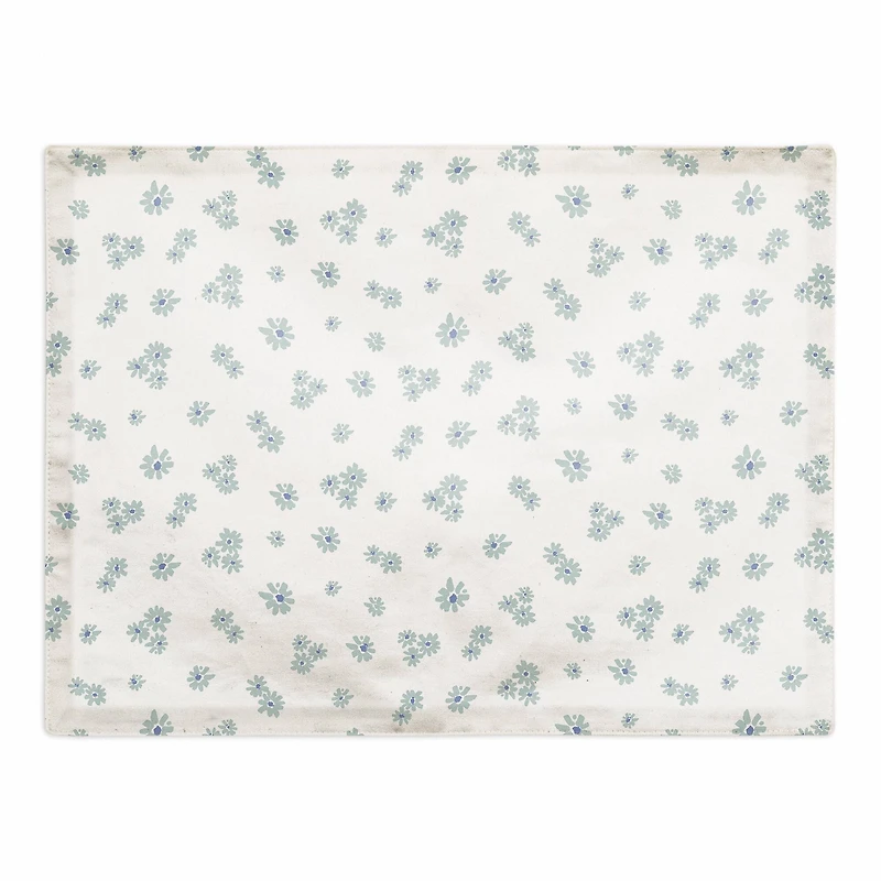 Daisy Pattern Cotton Twill Placemat