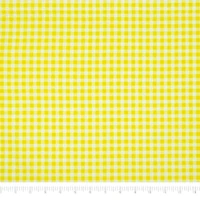 SINGER Yellow Plaid Cotton Fabric